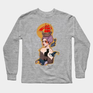 Sea Girl Long Sleeve T-Shirt